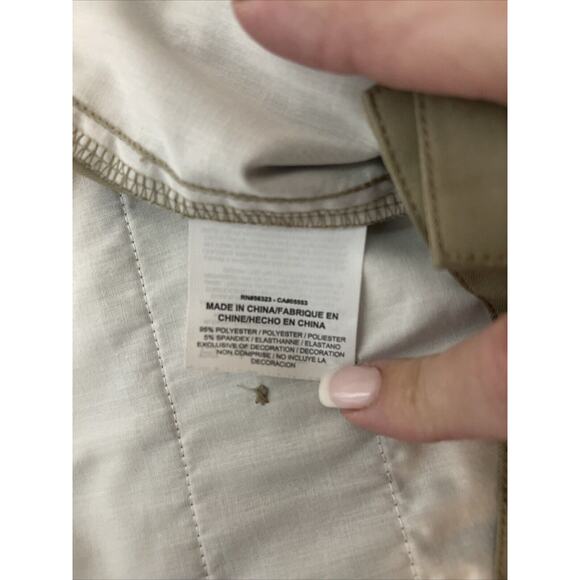 NIKE Golf Performance Pants Adult 38 x 34 Tan Dri-Fit Chino Stretch Khaki Sporty - Picture 7 of 8